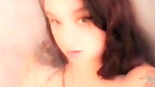 Big boobs milf masturbates with her dildo