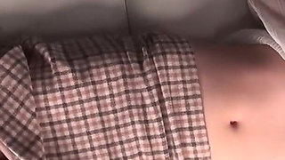 Gloved Bellybutton Tease - Mistress Akari Aizawa Swabs, Sucks, and Licks Wakana Mashiro’s Navel Until She Loses Control