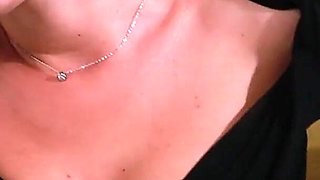 Soft Tease on the Chair - Sheer Elegance