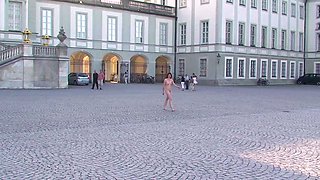 Busty amateur teen outdoor hardcore facial action