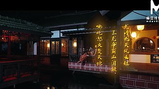 Mythical Chinese POV Foursome with Traditional Asian MILFs