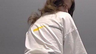 So lovely girl loves to tease you!