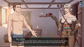 Steamy visual novel and manga anime fantasies