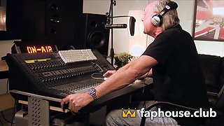 Blonde Babe and Dark-Haired Siren Get Dick Sucking and Cum Filling!