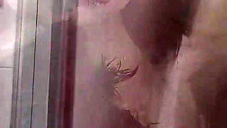 Big-assed MILF Fucked in All Her Holes in the Shower