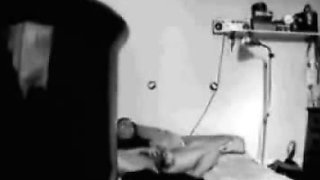 Woman masturbates and orgasms on hidden cam