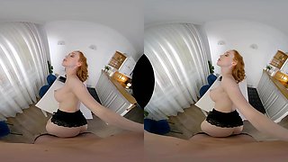 Morning Milk - Busty Redhead Pov - Sexlikereal
