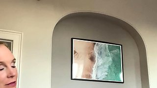 Blonde emo amateur solo masturbation