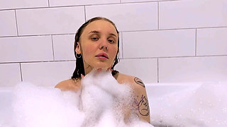 Soft Bubbles, Softer Skin. Naked Under the Bubbles