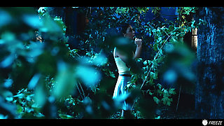 Lesbian Freeze Fetish - Brunette Latina Girl Stops Time And Pranks Coco Bae While Sucking Her Tits