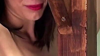 Renata2 Spanking Machine - Bare Back Whipping