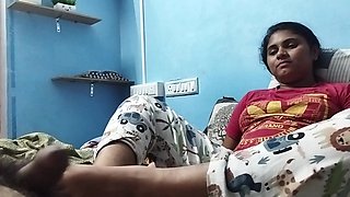 Hand Job with Pennis Kiss and Boobs Show