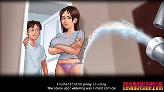 Summertime Saga Porn Game Play Part 02 Nude Sex Game Play