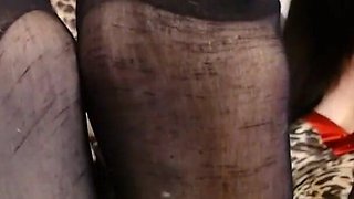 Foot Slave Humiliation Boots Feet Pantyhose CEI Cuck