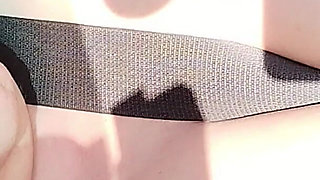 Sexy and Hot Stepmom, Only Fans in Slow Motion, in the Car