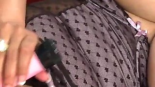 My Girlfriend a MILF Pig with Two Big Tits Creates Pleasure and Sex Toy and Touches Herself