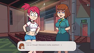Hentai action with sexy lingerie and cartoon anime fun