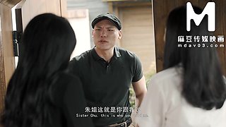 Modelmedia Asia - Seductive Black Stockings: Business Affair of Xiaowen