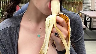 Amateur French Teen Outdoor softcore