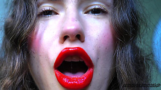 Beautiful Agony Red Lips