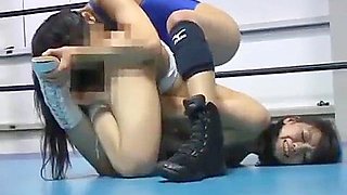 Japanese Lesbian Wrestling