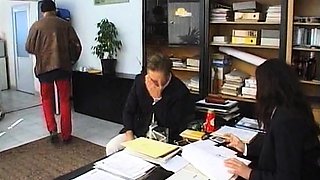 Nasty brunette pornstar with big boobs