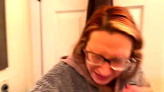 Big boobs milf masturbates with her dildo