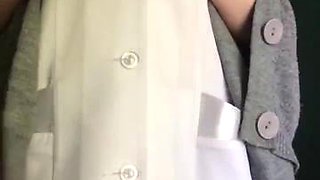 Nurse Squirt And Show Body: Amateur, Solo  Masturbation Porn