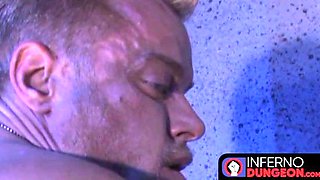 InfernoDungeon.com - Ripped stud's gaping hole ready for cum after intense fisting