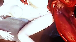 Big Cock Virtual Queen of Bigboob Fantasy - 3D Animation Hentai