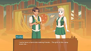 Hentai scene with loveskysan69real getting hot in the woods