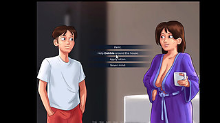 Summertime Saga - ive given her bad monster dildo