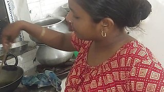 Kitchen time first time Bhabhi full Romance