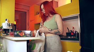 Kitchen sex always tends to hit different