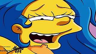 Cheating Marge Fucks Carl Video