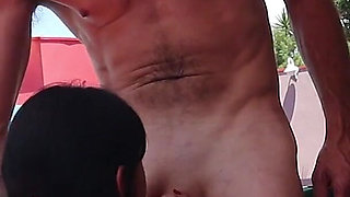 Anny Fernandez and Her Men - Part 1-3, Having Anal Sex in the Club Pool