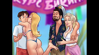 Bikinis, pregnant fuck, boner