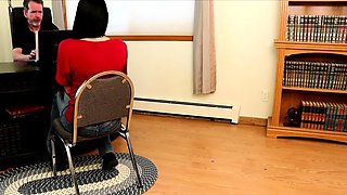Spanked by a Female Administrator