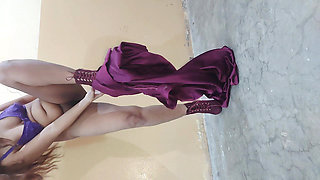 Beautiful Desi Horny Stepsister Surprised Me Showing Tits