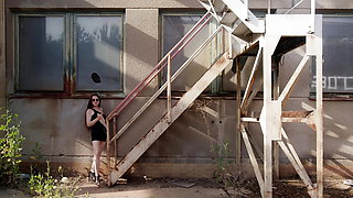 Exhibition in Metal Stairs