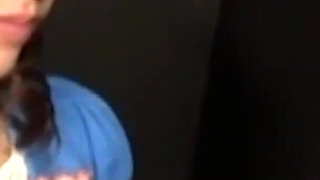 Sinning Brunette Needed to Gloryhole Confess