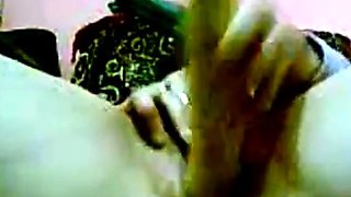 Arab Girl's Banana Webcam Show