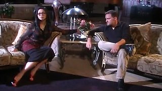Mika Tan fucked hard in ass playing therapist