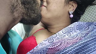 Saree and Bra Navel Lick Romance, Hot Mallu Couple Navel Romance, Couple Saree Romance and Hot Navel Lick and Kiss