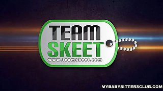 Real 18yo Charity Crawford suck off manager