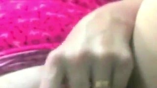 Horny Mature Woman Masturbating at Webcam