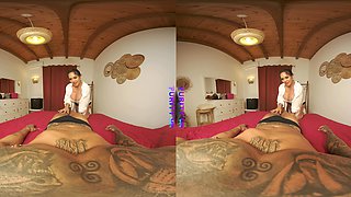 PURITYVR Spicy Latina Nattalick gets stretched out