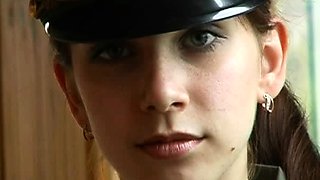 Amateur striptease and Solo masturbation