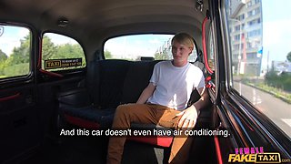 Horny Stud Fucks MILF Cab Driver