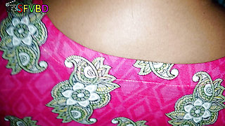 Desi Bangladeshi big boobs older stepsister Rubina is fucked by stepbrother in the kitchen